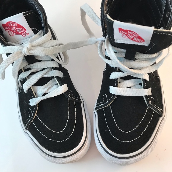 Kid’s Vans Hightop Sneakers - Picture 9 of 9